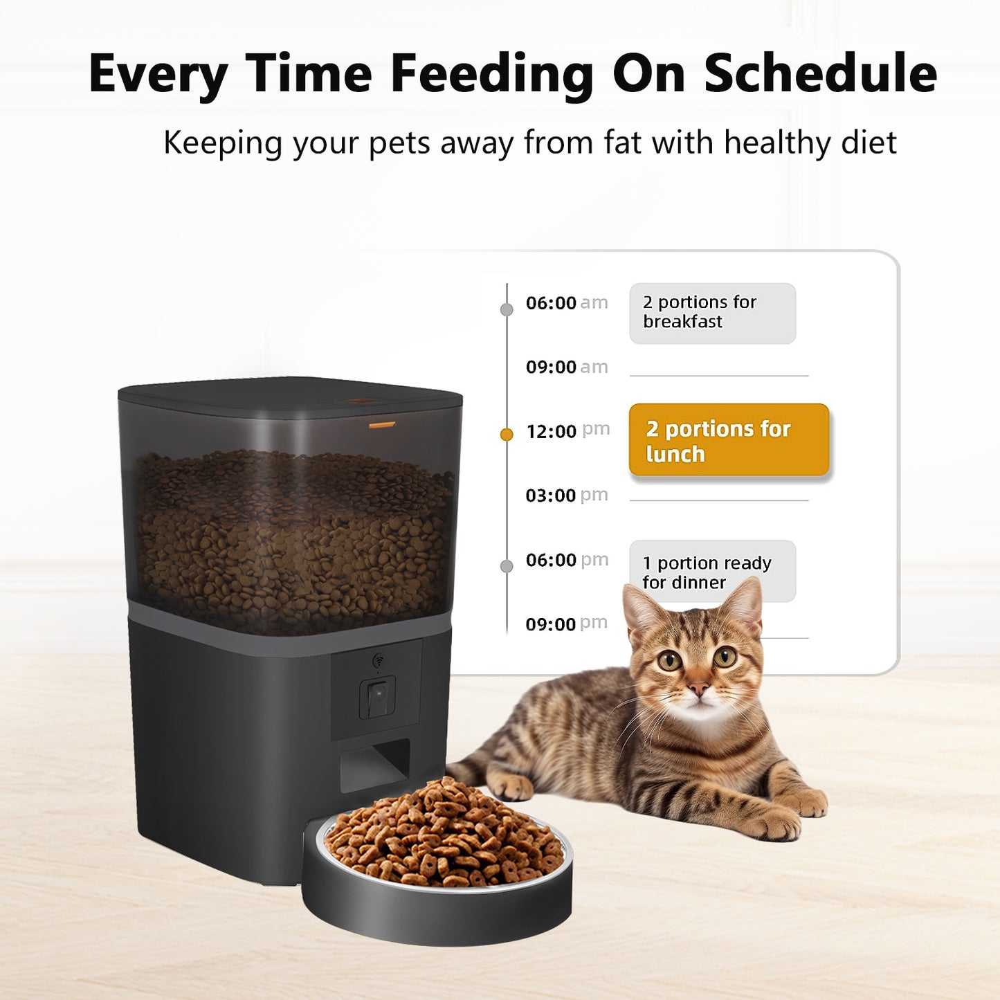 PET&GO™ Automatic Cat Pet Feeder